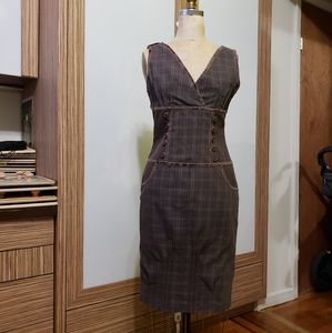 Brown dress size small , size 2